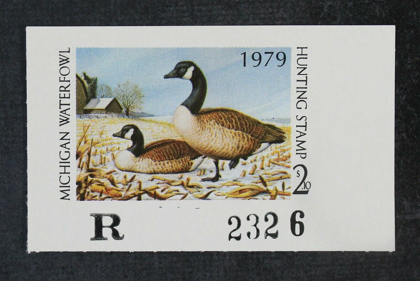 Ckstamps: Us State Duck Stamps Collection Michigan Scott#4 Mint Nh