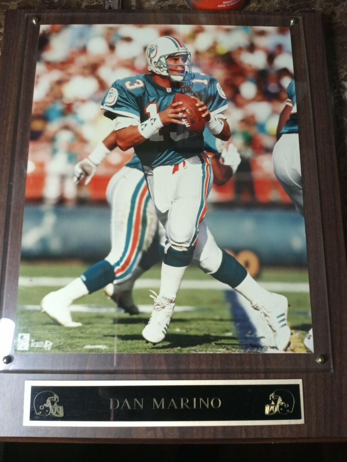 Dan Marino / Miami Dolphins Licensed Wood Plaque!🔥🔥 Lowest Price On Ebay!🔥
